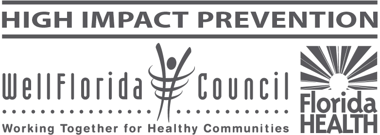 High Impact Prevention - WellFlorida Council logo